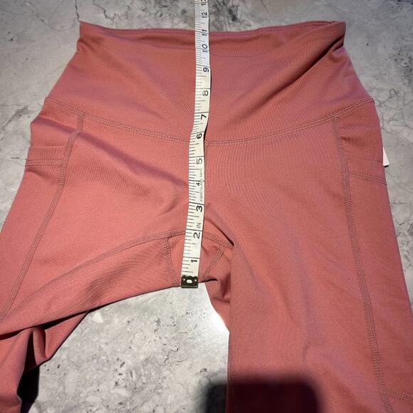 NWT Zella High Waist Daily Pocket Crop Leggings Purple Mesa Womens X-Small - Picture 5 of 9
